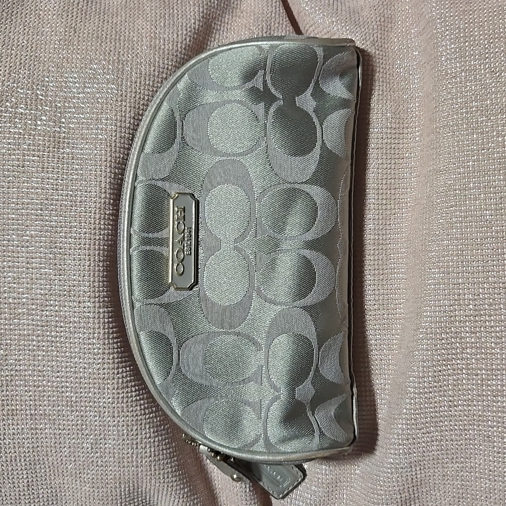 Coach cosmetic bag